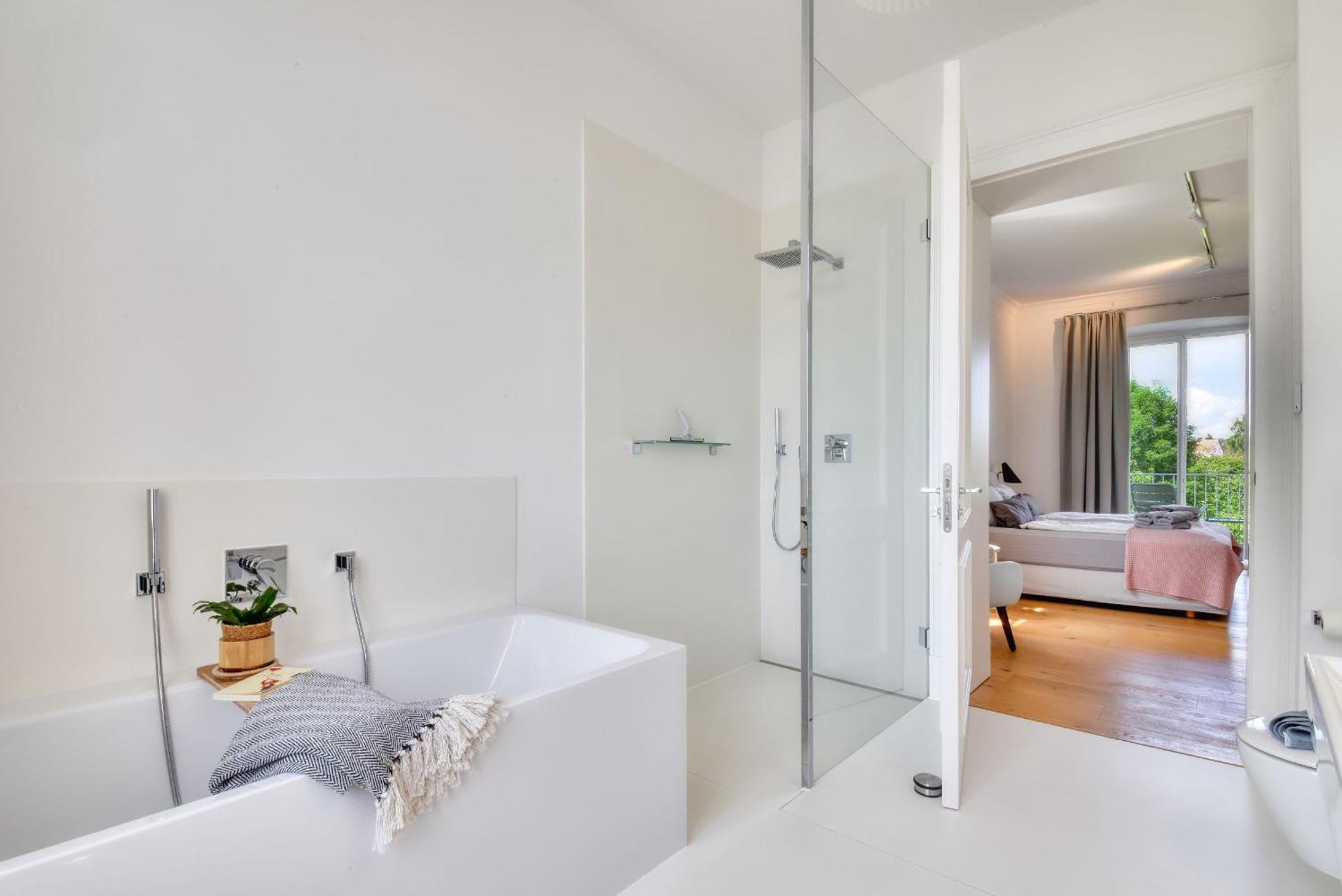 Ferienwohnung Fuerst Malte Loft I Design & Pool Putbus Exteriér fotografie