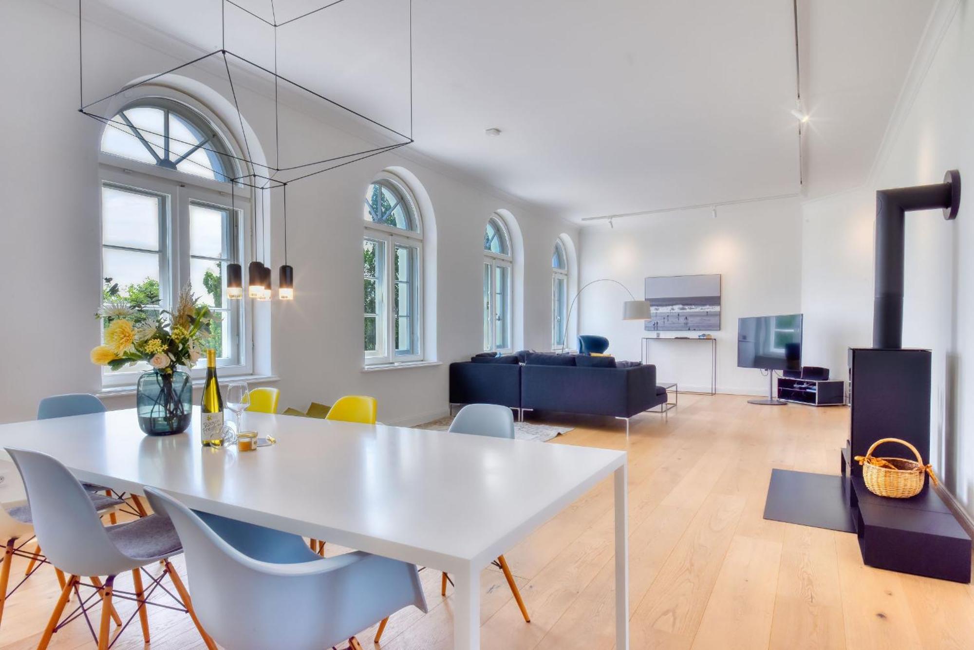 Ferienwohnung Fuerst Malte Loft I Design & Pool Putbus Exteriér fotografie